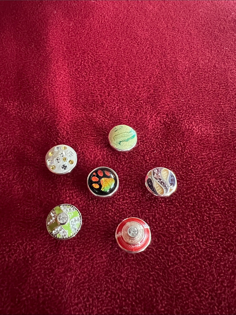Assorted Colorful Enamel original Pops for Kameleon jewelry.
